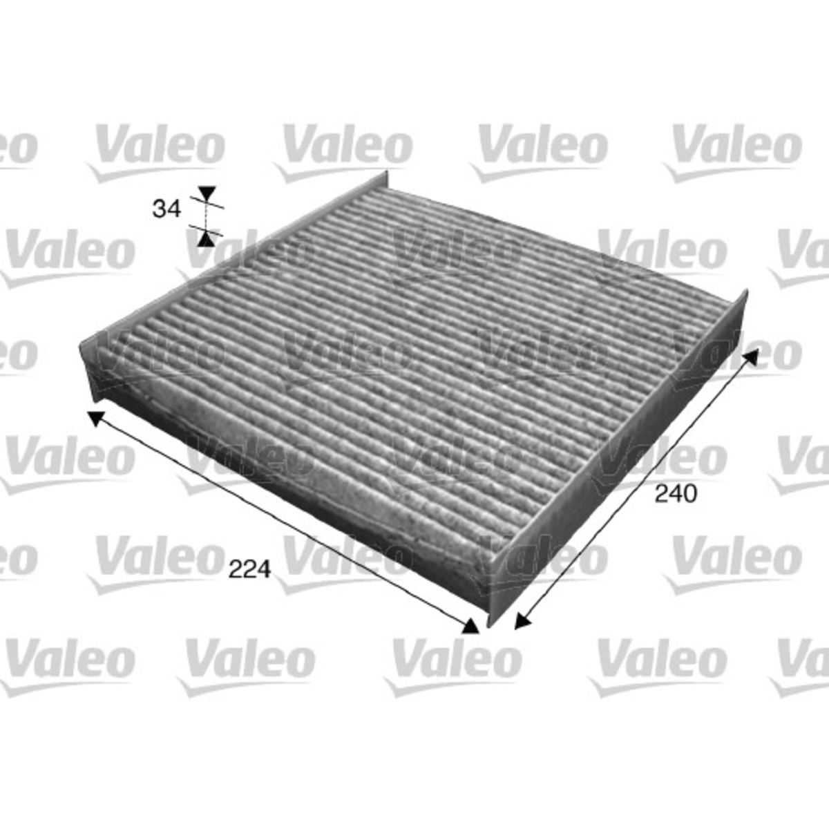Suodatin, sisäilma VALEO 715629