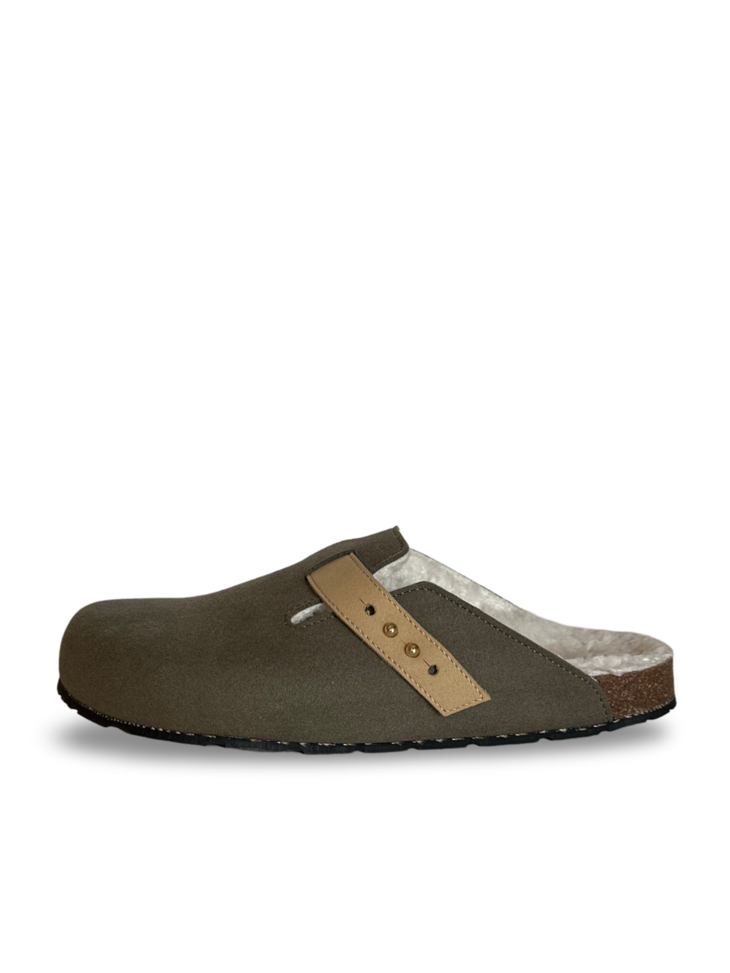 nae Vegan Shoes Sisäkengät 'Levu' vaaleanruskea / oliivi