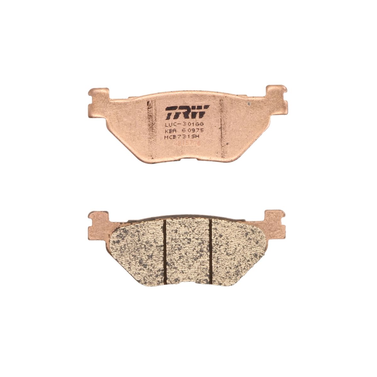 Jarrupalat, levyjarru TRW MCB731SH