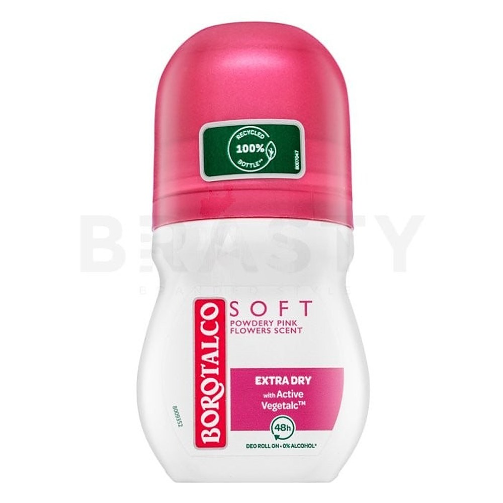 Borotalco Roll-On pehmeä deodorantti (Deo Roll-On) 50 ml