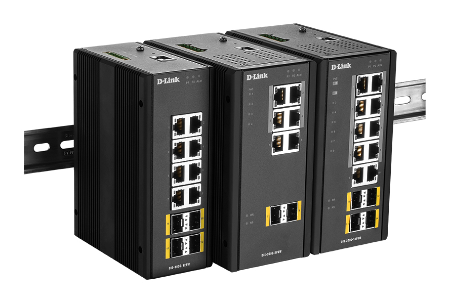 D-link Dis‑300g‑12sw Hallittu L2 Gigabit Ethernet (10/100/1000) Musta