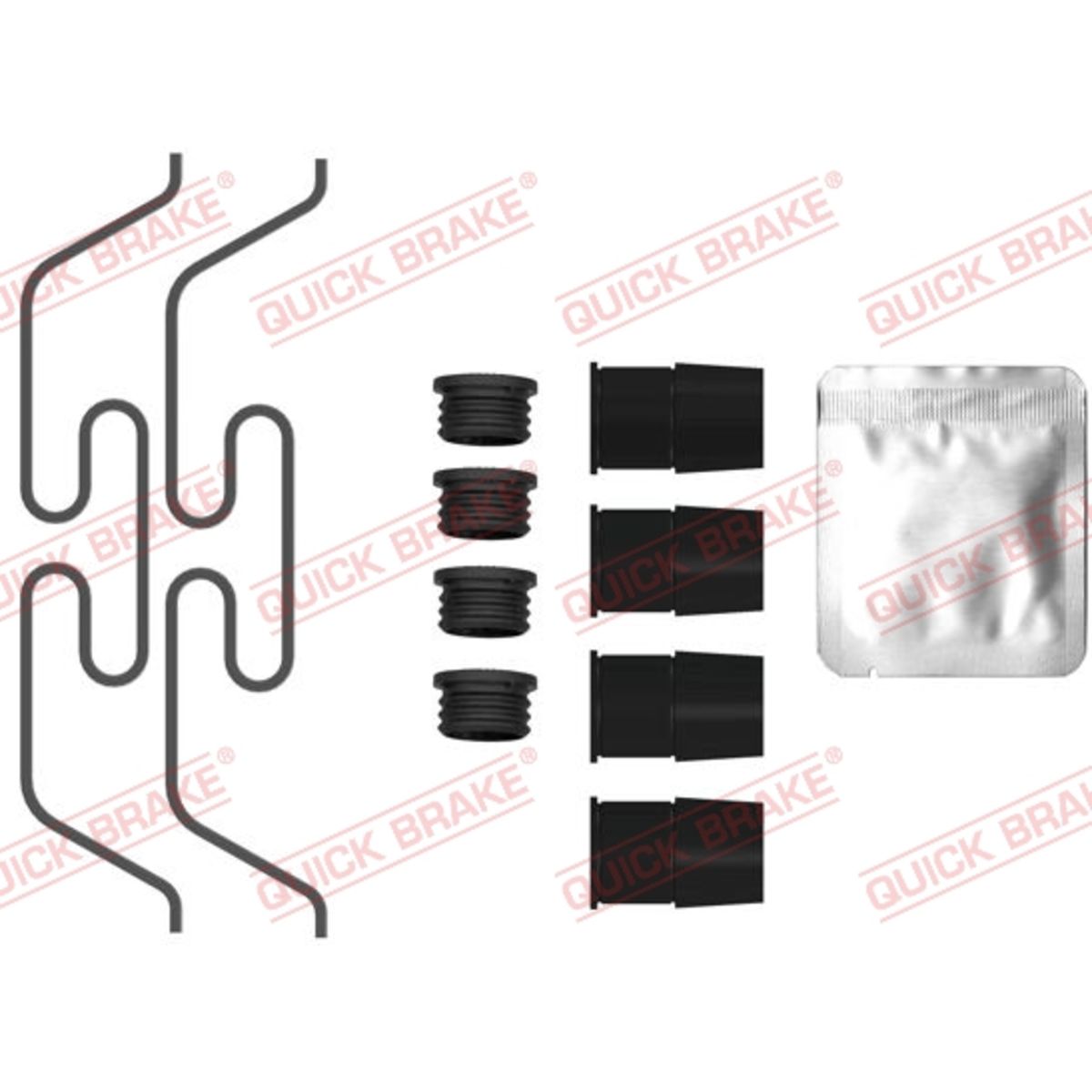 Jarrupalojen asennussarja QUICK BRAKE 109-0090