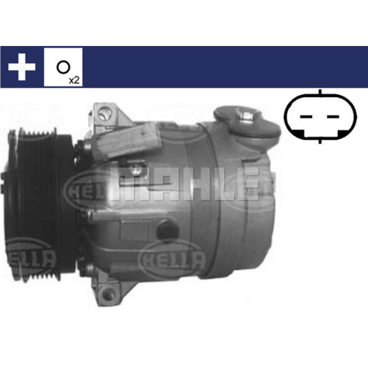 Ilmastoinnin kompressori MAHLE ACP 320 000S