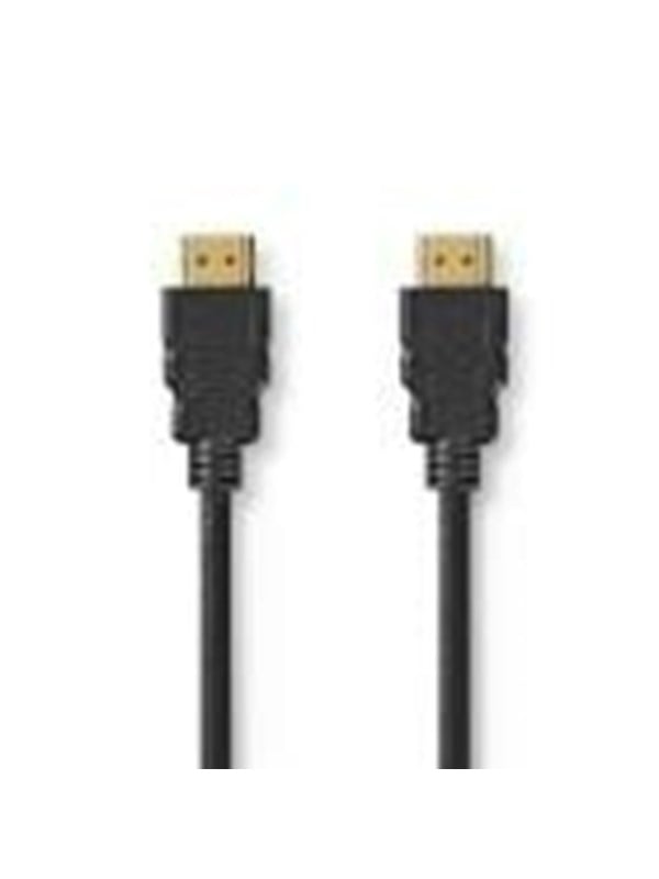 Nedis Ultra High Speed HDMI TM -kaapeli | HDMITM liitin | HDMITM liitin | 8K@60Hz | 48 Gbps | 5.00 m | Pyöreä | 8.3 mm | Musta | Label