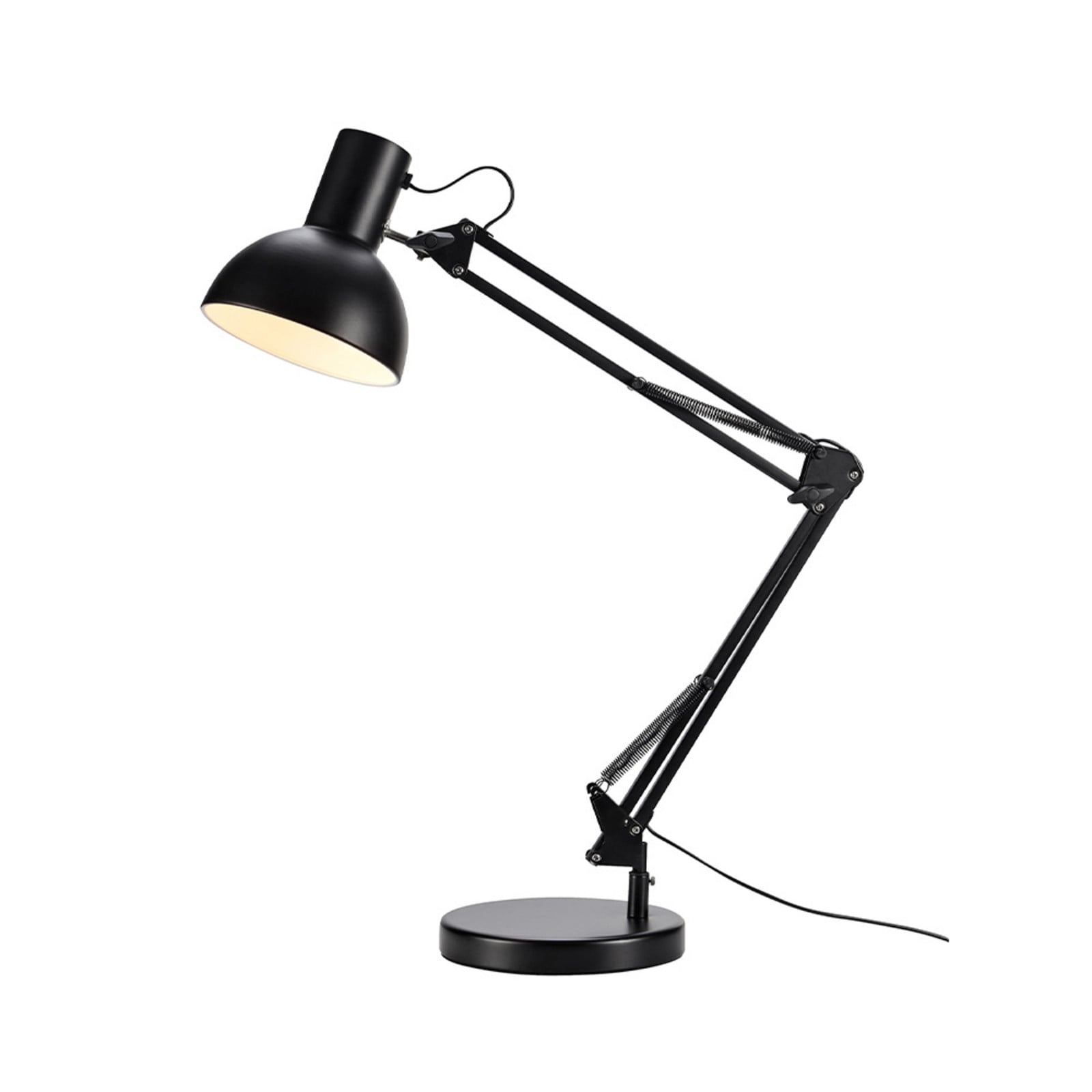 Architect-pöytävalaisin, musta metalli, 80 cm, E27 - Markslöjd - Työhuone / toimisto