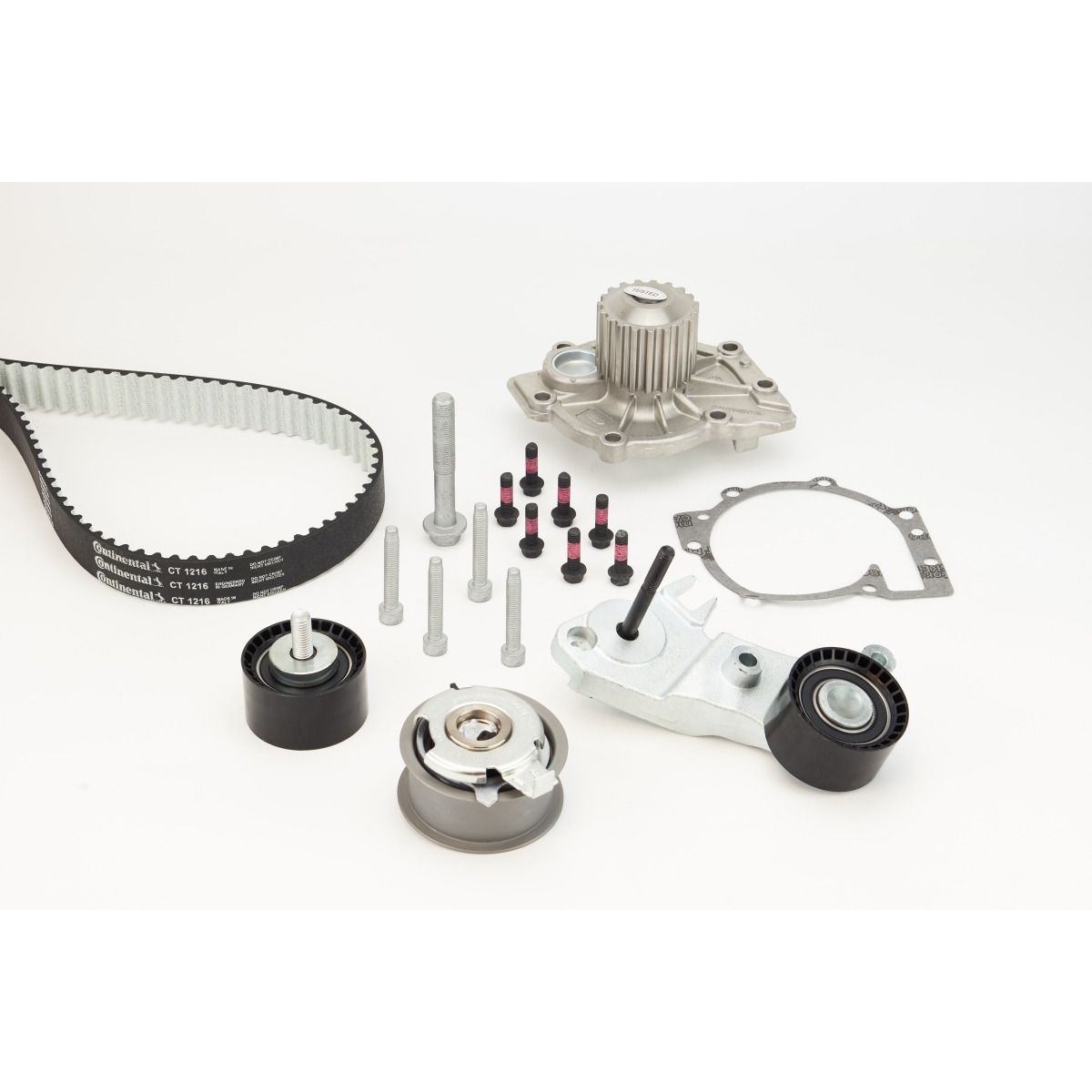 Vesipumppu + jakohihnasarja CONTITECH CT1216WP2