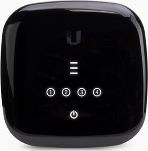 Ubiquiti UFiber UF-WIFI -reititin, Wi-Fi 4, N300, GPON, PoE, musta