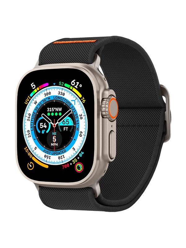 Spigen Lite Fit Ultra - black - Apple Watch 49mm/46mm/45mm/44mm