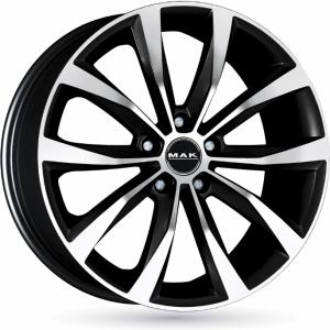 MAK Wolf Black Machined Face 6.5x16 5/114.3 ET41 B66.099