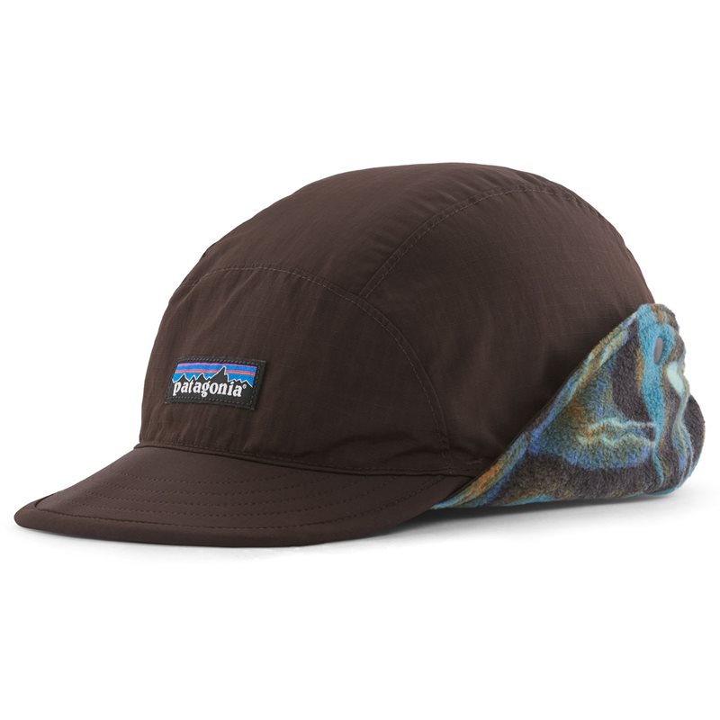 Patagonia Isthmus Earflap Cap Den Brown - S