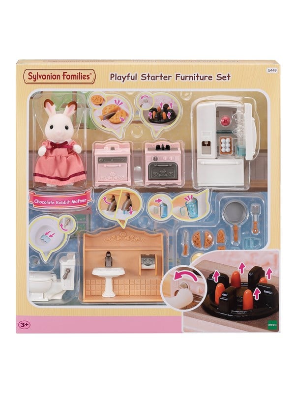Sylvanian Families Täydellinen kalustesetti