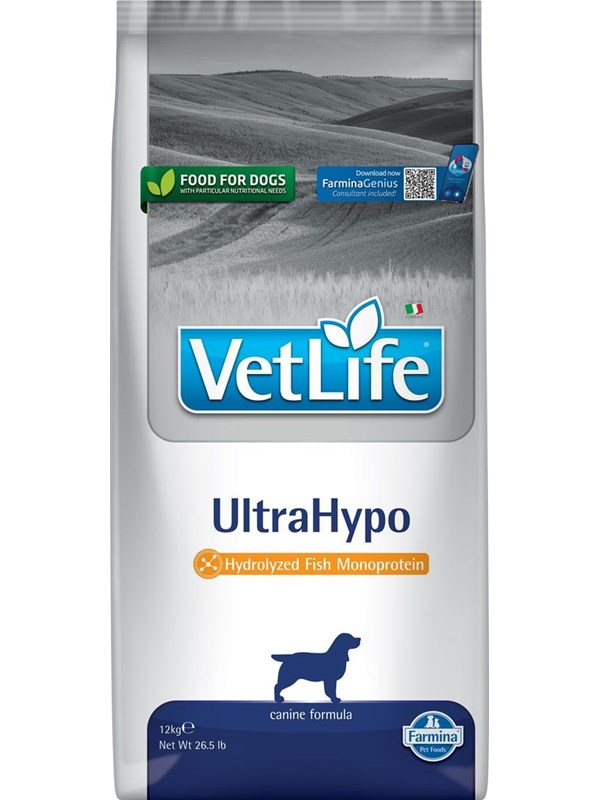 Farmina Vet Life UltraHypo - dry dog food - 12 kg