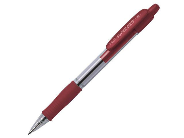 Kulpenna Super Grip Medium Röd Pilot