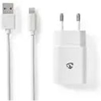 Seinälaturi | 12 W | Pikalataus-toiminto | 1x 2.4 A A | Lähtöliitäntöjen määrä: 1 | USB-A | Lightning 8-Pin (irrallinen) Kaapeli