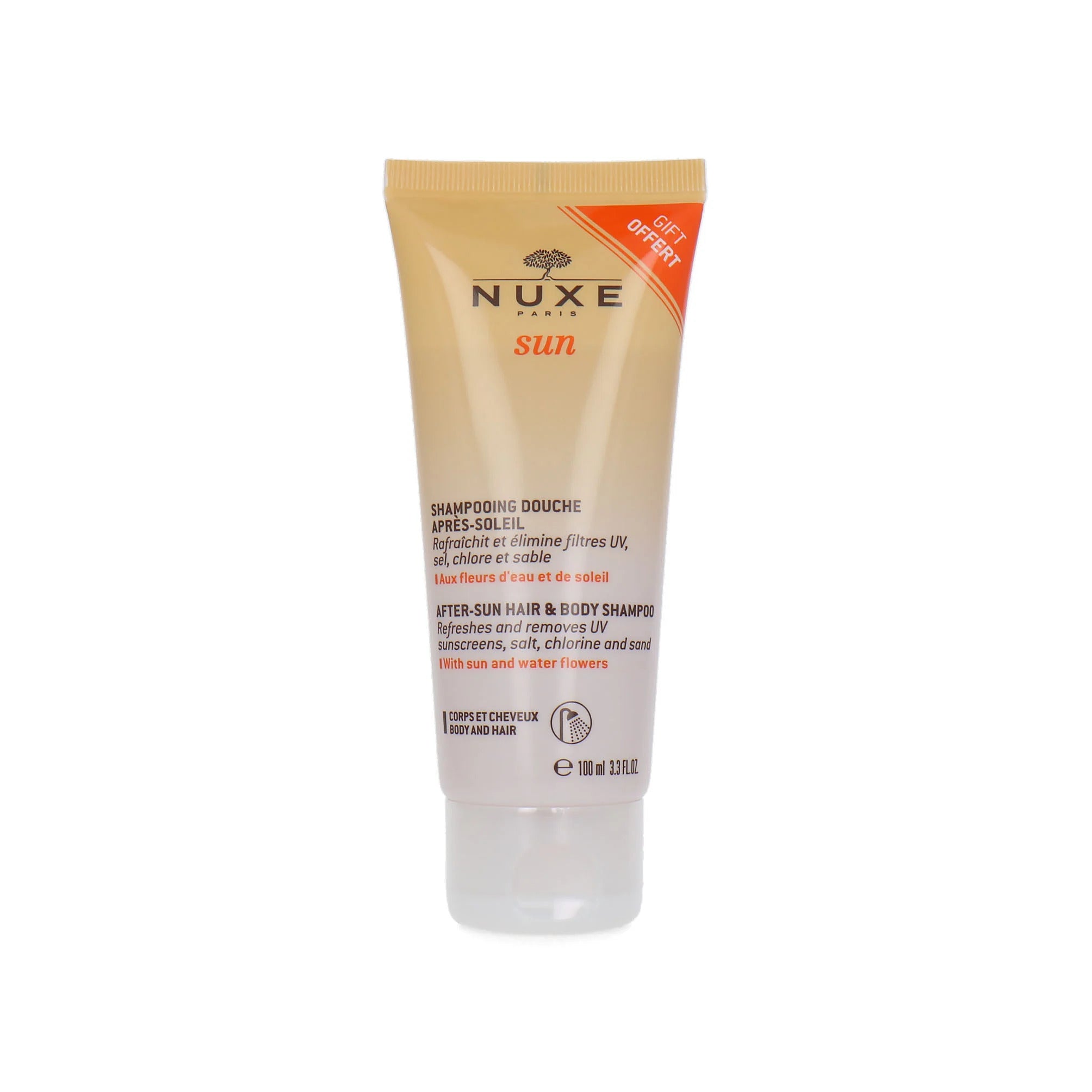 Nuxe Sun Shampoo After Sun hiuksille ja vartalolle 100 ml