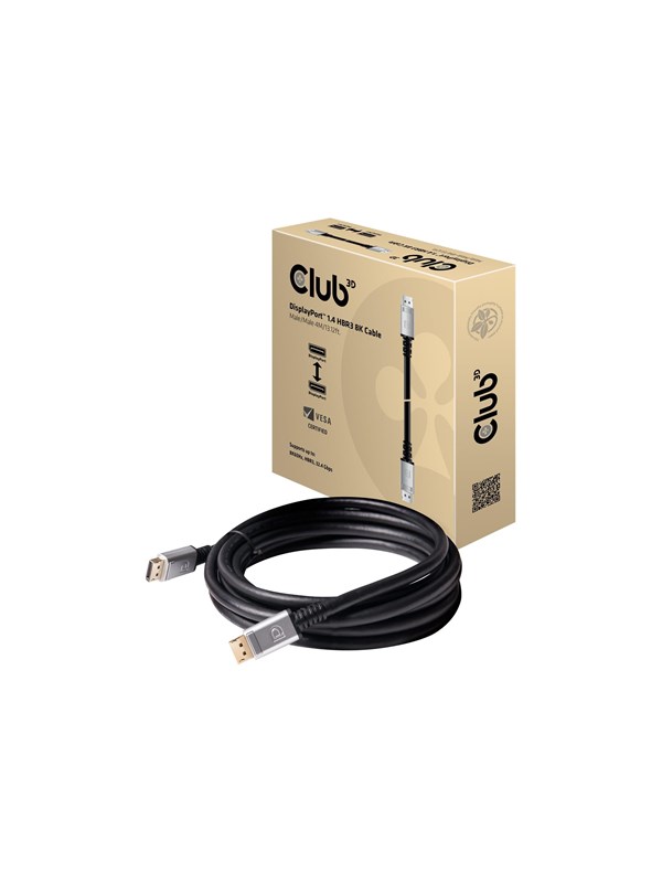 Club 3D 20 pin DisplayPort han -> 20 pin DisplayPort han 4 m