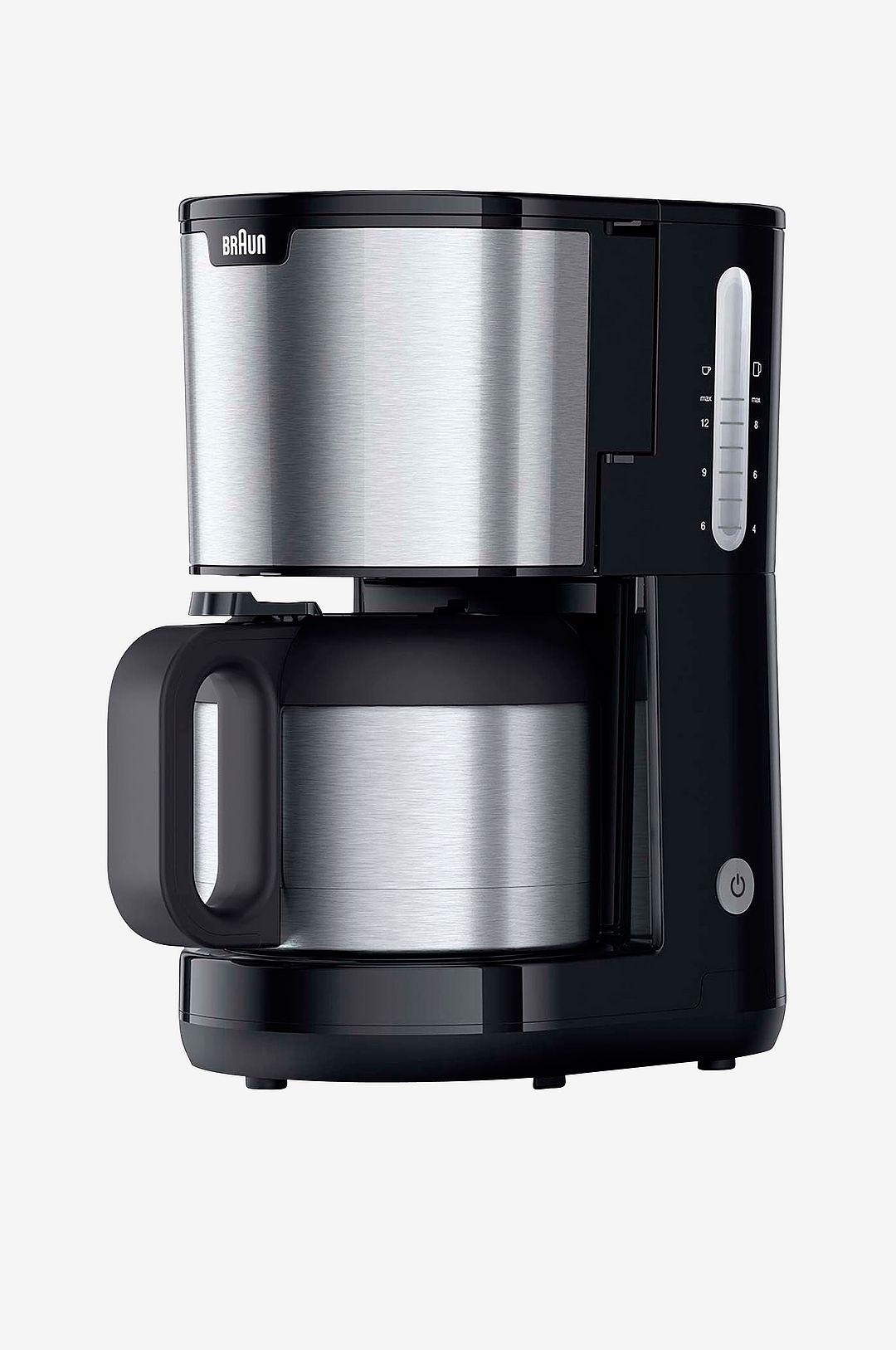 Braun PurShine KF1505BK 9 kupin -kahvinkeitin termoskannulla, musta