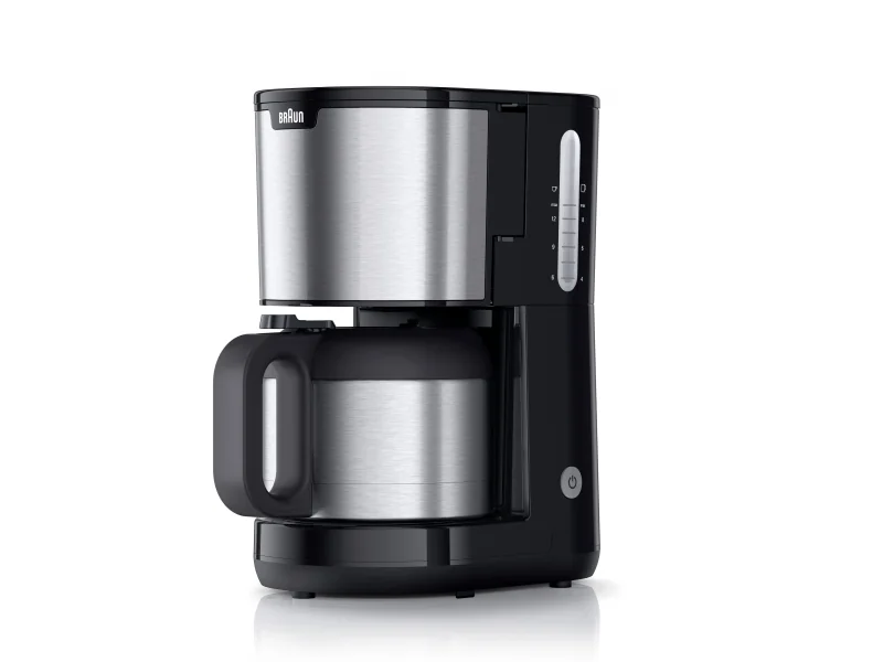 Braun PurShine KF1505BK 9 kupin -kahvinkeitin termoskannulla, musta