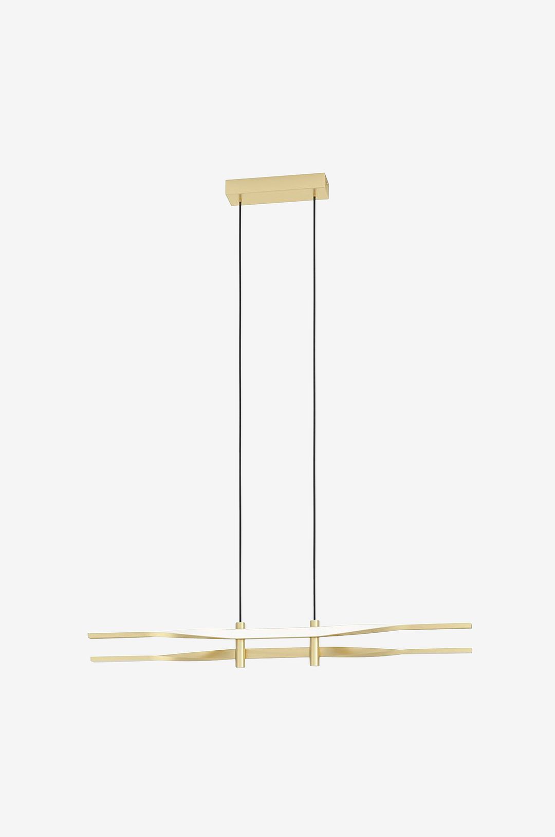 EGLO COLMEAL long table pendant brushed brass