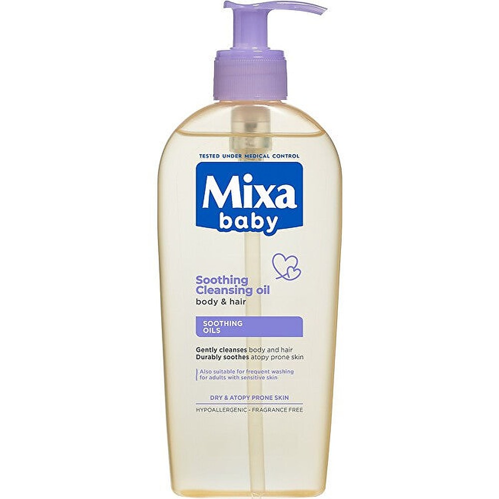 Mixa Rauhoittava puhdistusöljy vartalolle ja hiuksille (lapsille) - 250 ml