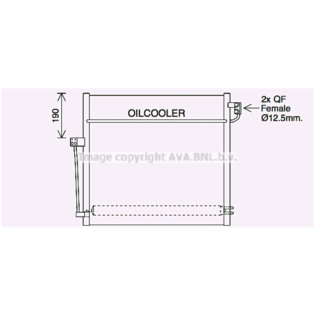 Lauhdutin, ilmastointilaite AVA COOLING SYSTEMS MS5707D