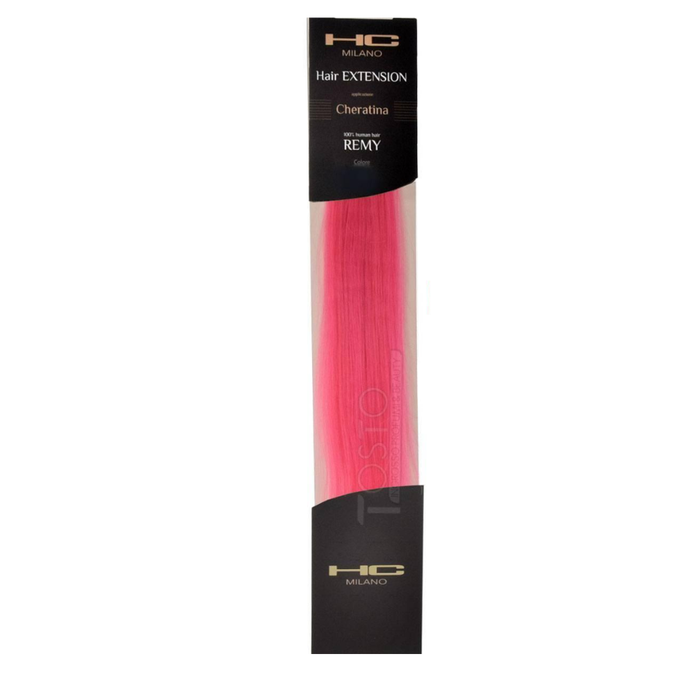 Hc milano remy-keratiinihiuspidennys 50/20 cm väri pinkki