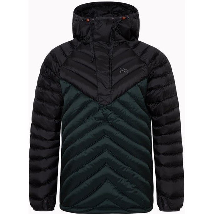 Varg M Övik Down Anorak Emerald Green And Carbon Black - M