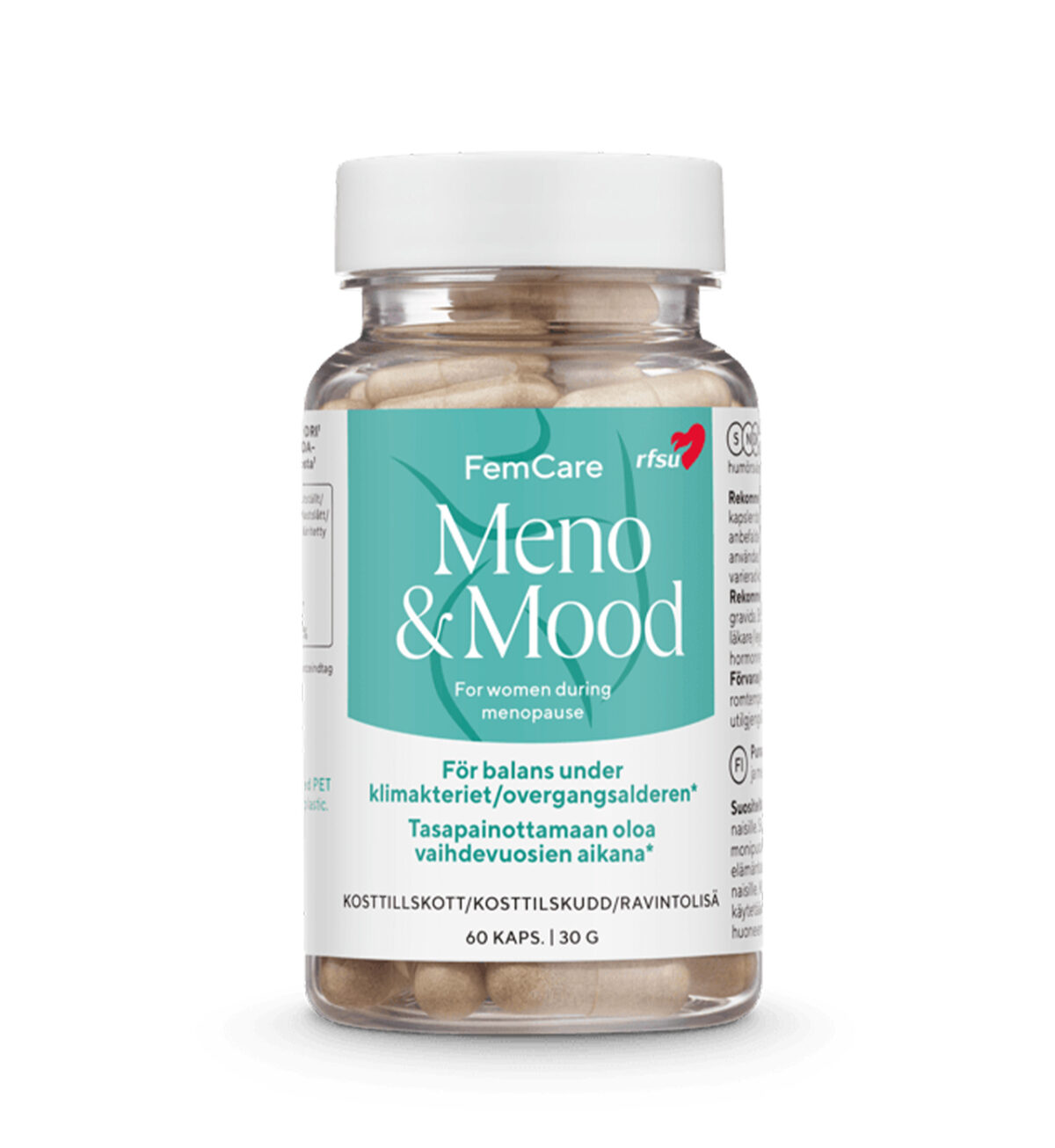 RFSU Fem Care Meno & Mood 60 kpl