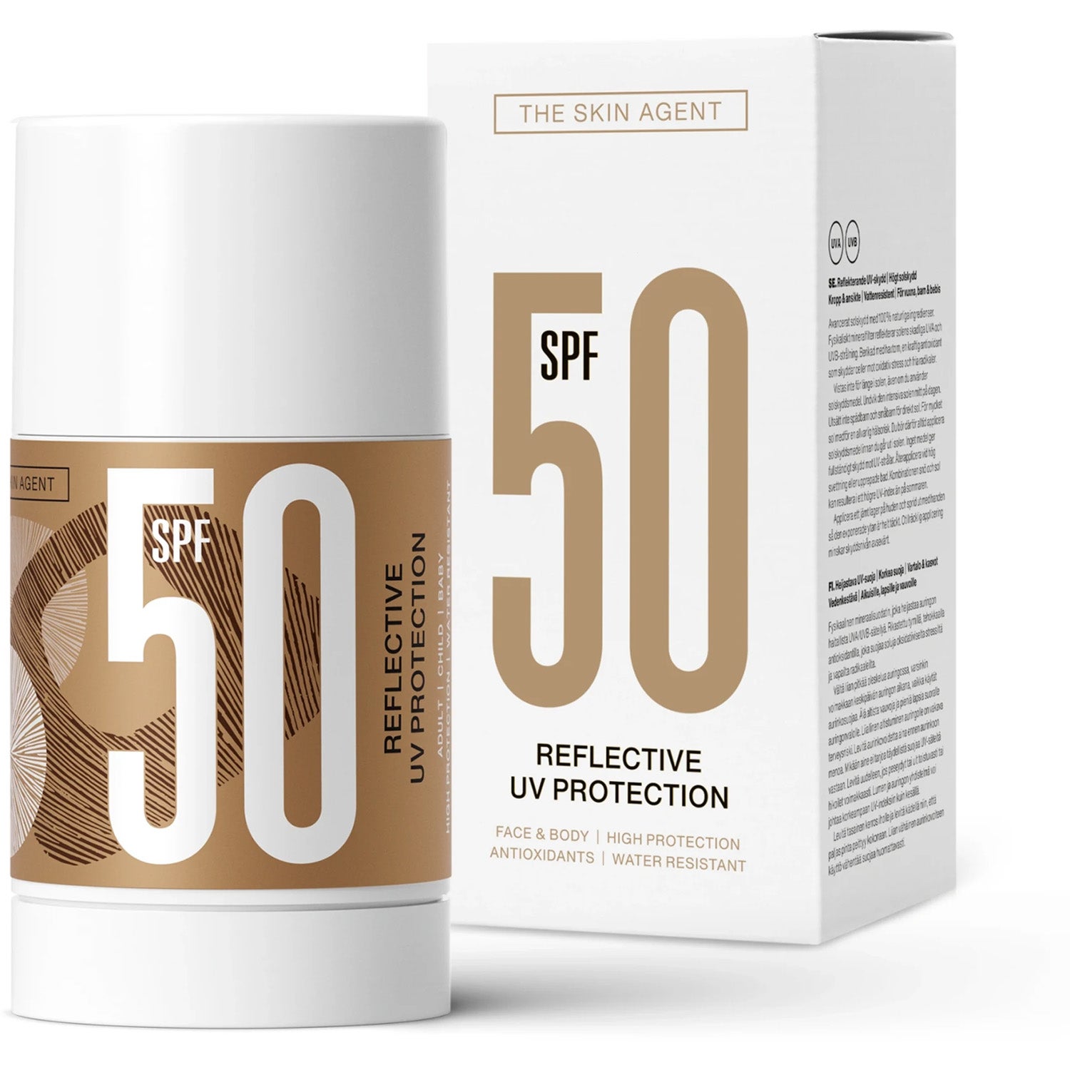 The Skin Agent Reflective UV Protection SPF 50 75g One Size