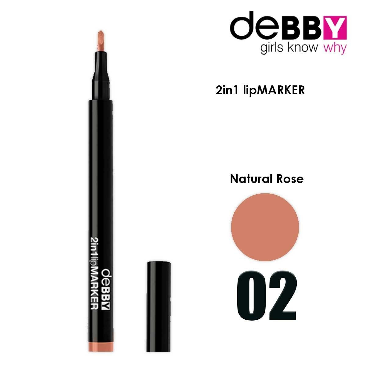 Debby 2-in-1 Huulikynä Col.02
