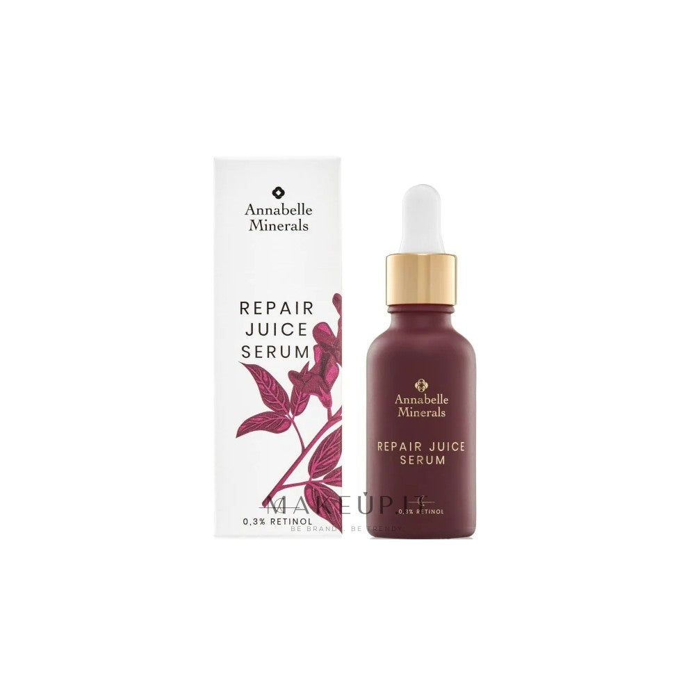 Annabelle Minerals Repair Juice Regeneroiva yöseerumi retinolilla 30 ml