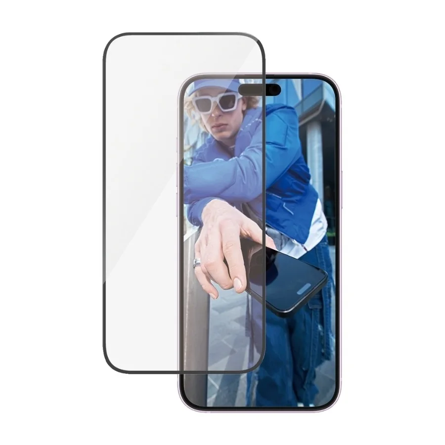 PanzerGlass Screen Protector iPhone 16 Plus | Ultra-Wide Fit