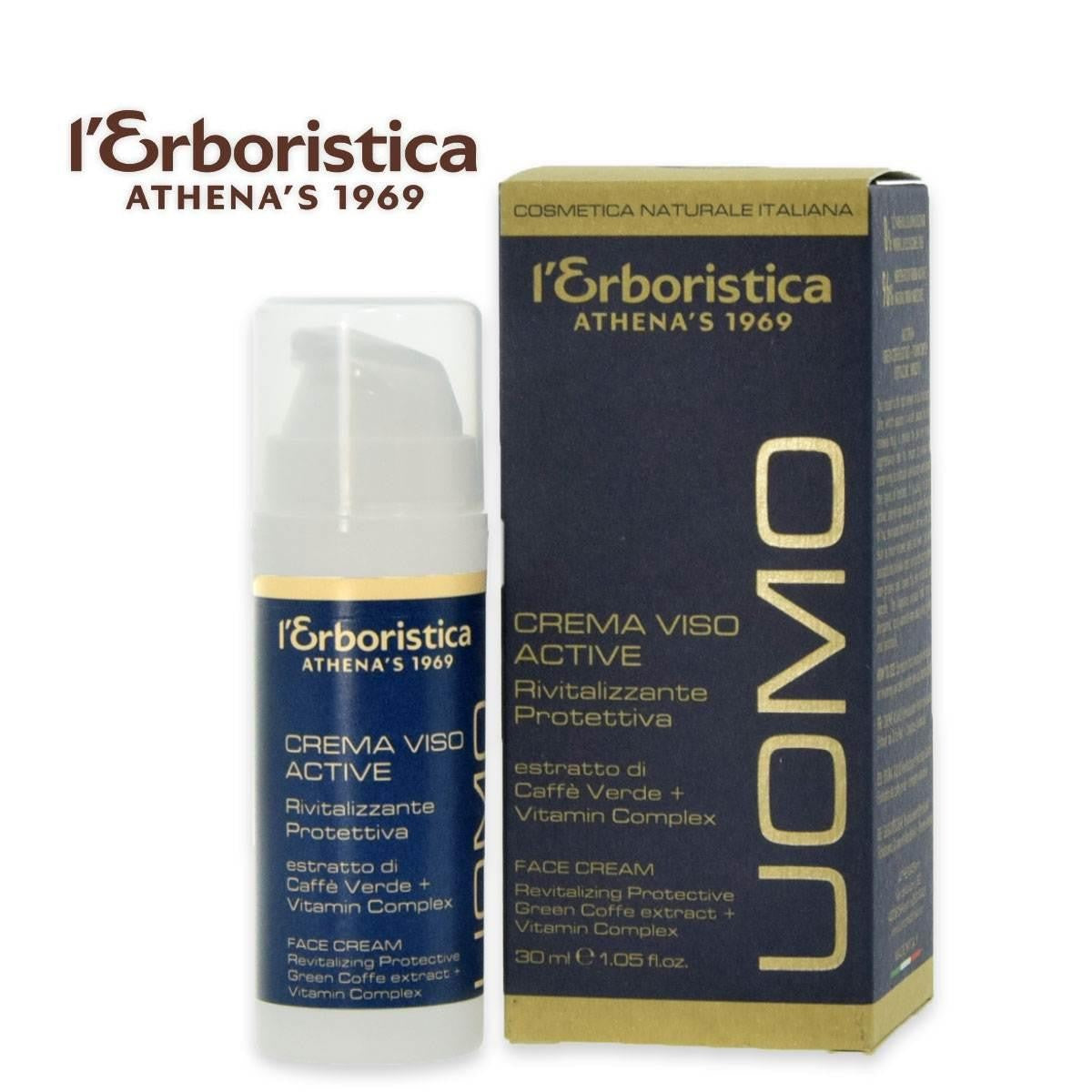 L'erbastica miesten kasvovoide 30 ml - aktiivinen