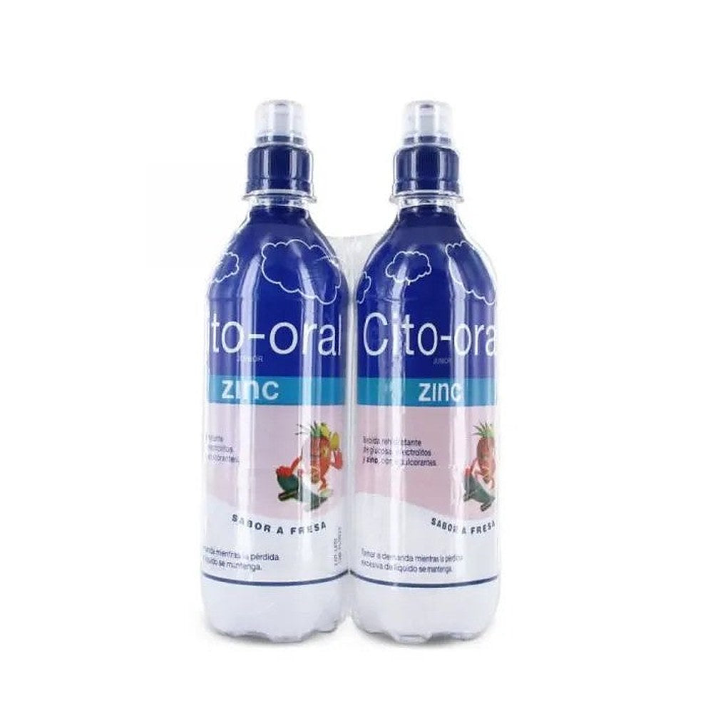 Cito-Oral Ern Cito Oral Sinkki Junior Mansikka 2x 500 ml