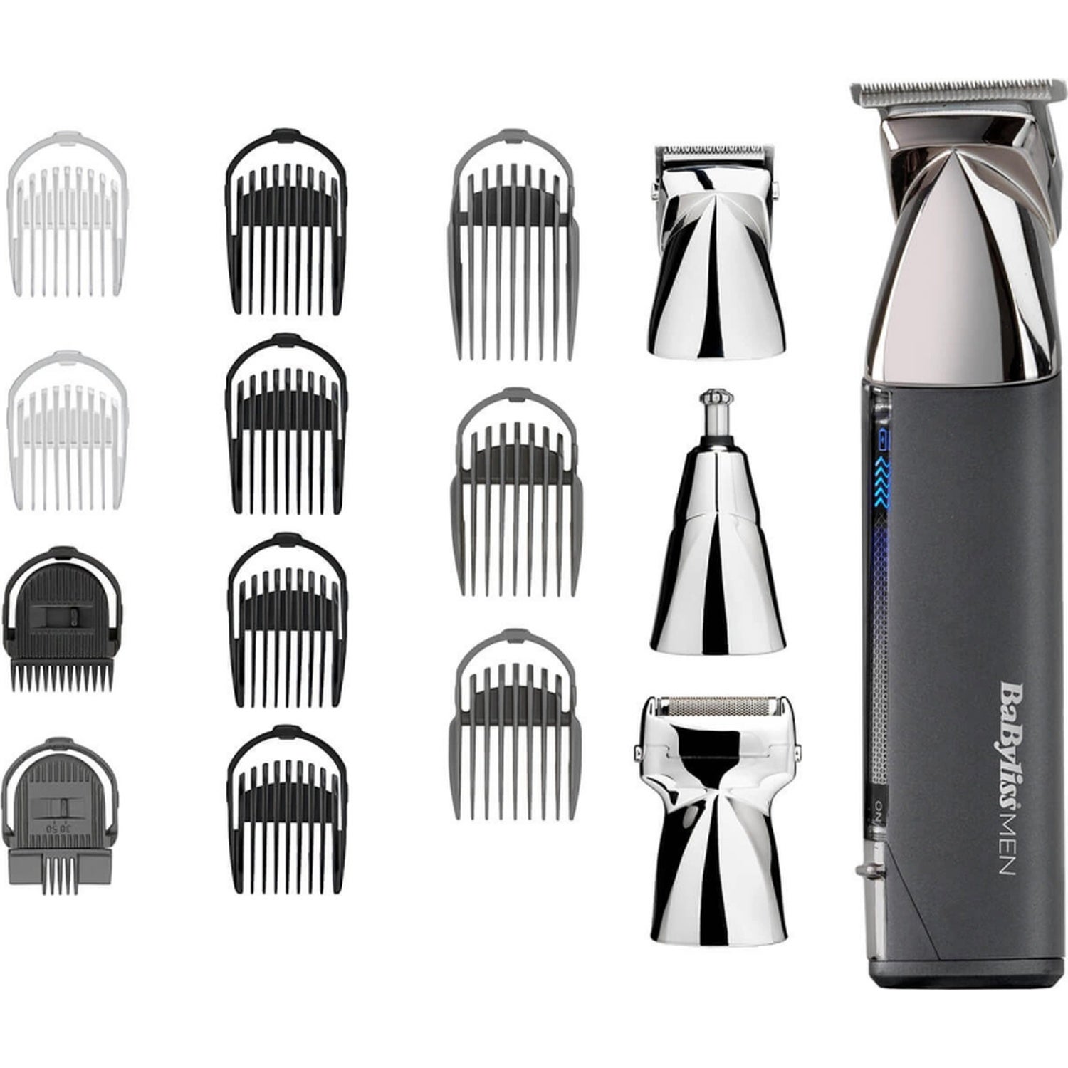 BaByliss Multitrimmer Super X Metal - Chrome Babyliss