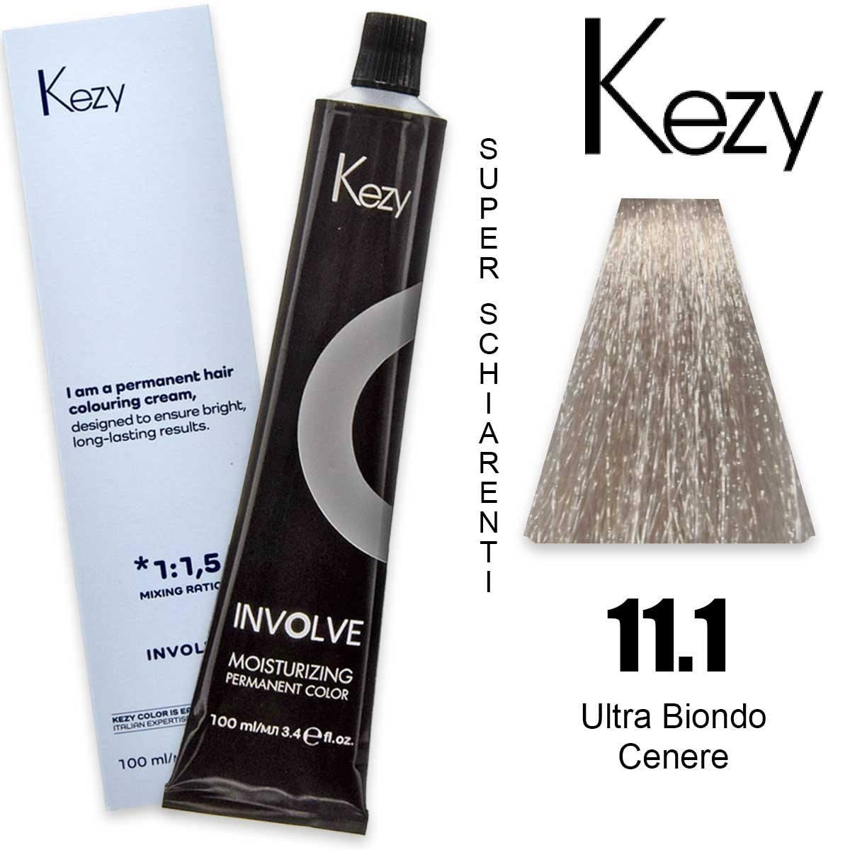 Kezy Involve Color 100 Ml Ultra Tuhkanvaalea 11.1