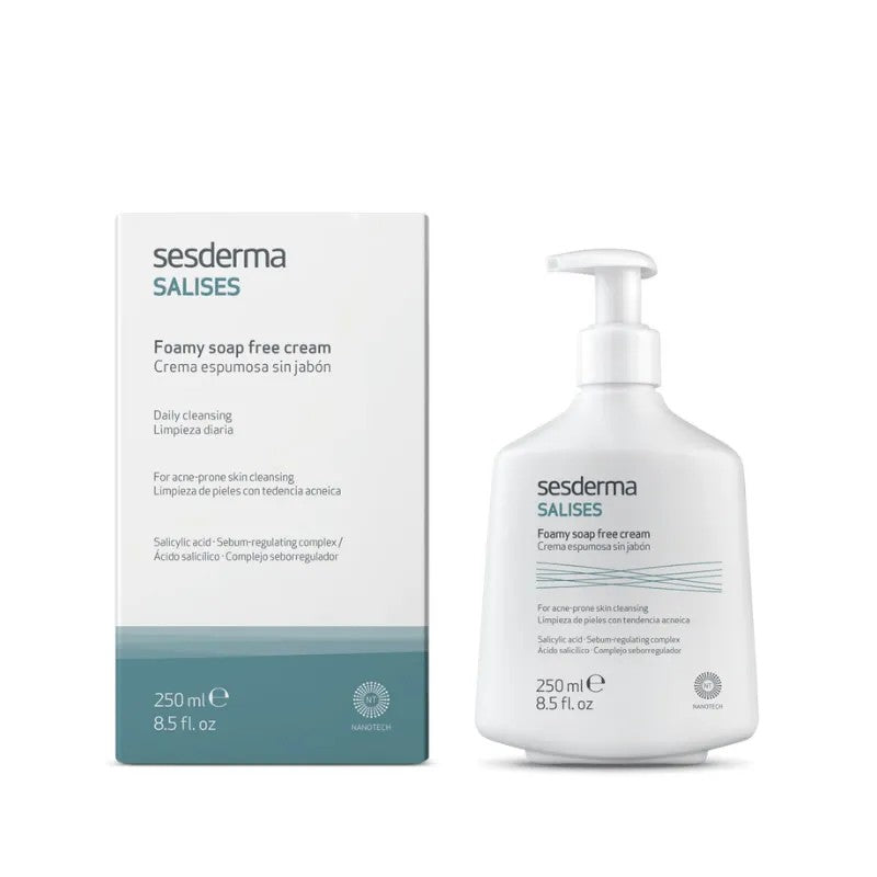 Sesderma Salises Crema Schiumogena Senza Sapone 250ml — Crema detergente