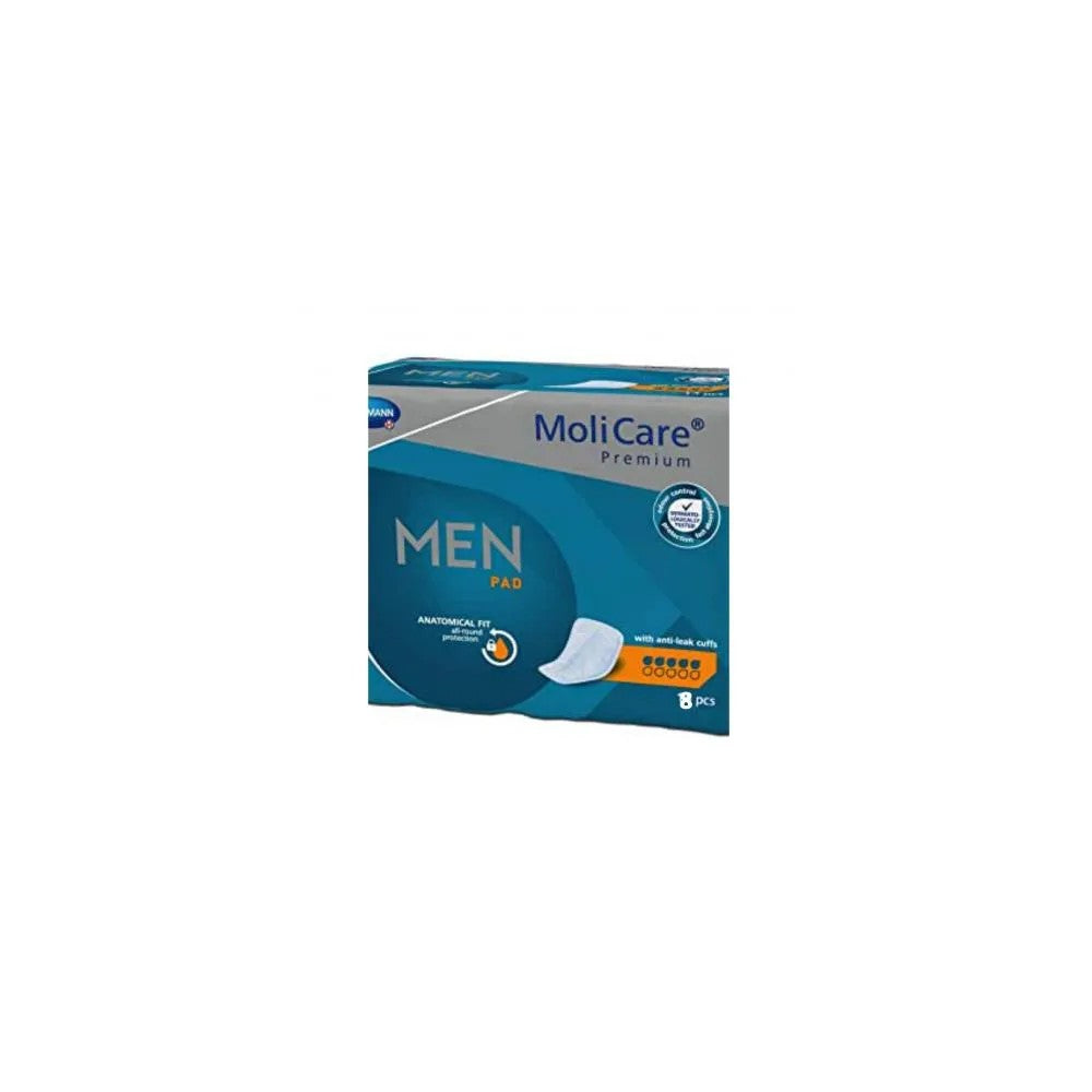 Hartmann Premium Miesten terveyssiteet, 5 tippaa, koko M, 8 kpl