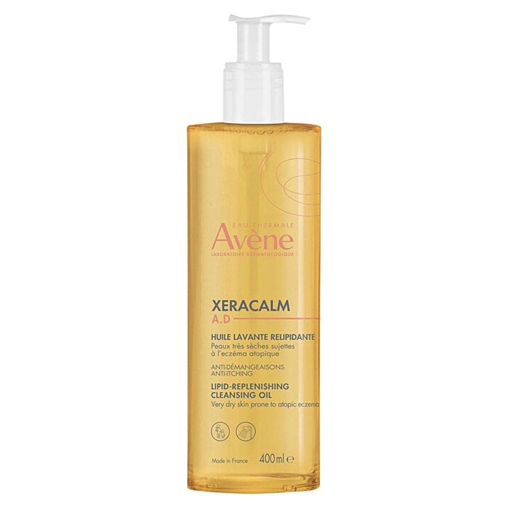 Avène XeraCalm AD relipidoiva puhdistusöljy kuivalle ja ihottumalle 400 ml