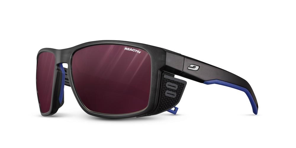 Julbo Shield Black/Blue Reactiv 0-4 HC aurinkolasit
