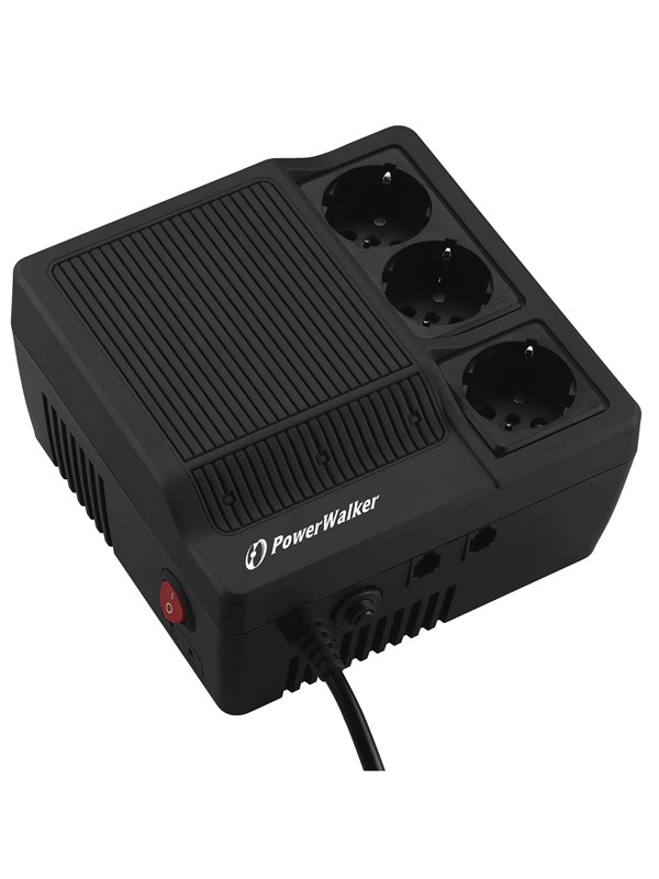 BlueWalker 10120301 - PowerWalker AVR - 1000VA/600W - Line Interactive UPS