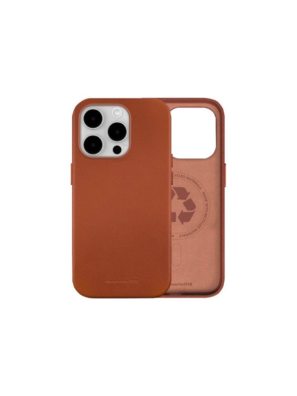 Dbramante1928 Roskilde Magsafe Full-grain Leather Iphone 15 Pro Punainen