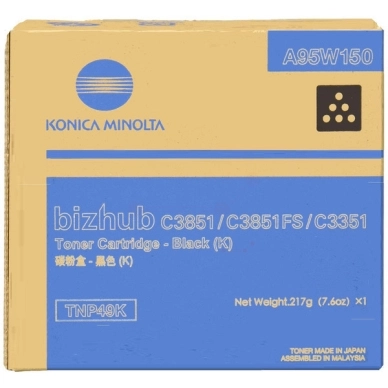 Konica Minolta A95w150 Värikasetti 1 Kpl Yhteensopiva Musta