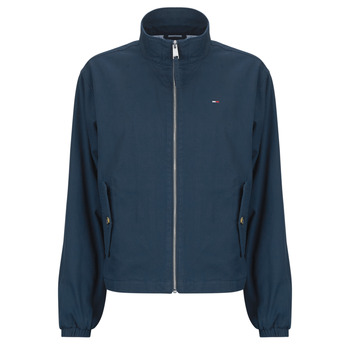 Tommy Jeans Välikausitakki 'Peached Zip-thru' laivastonsininen