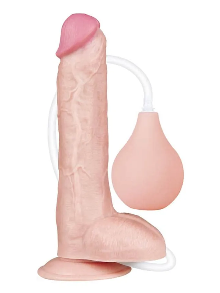 Lovetoy Squirt Extreme Dildo Flesh 25,5 cm Squirttaava dildo