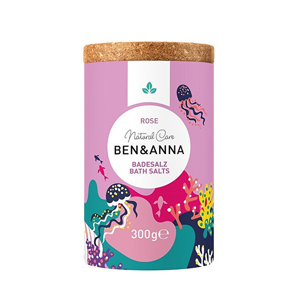 Ben & anna Bath salt Rose Bath Salts 300 g