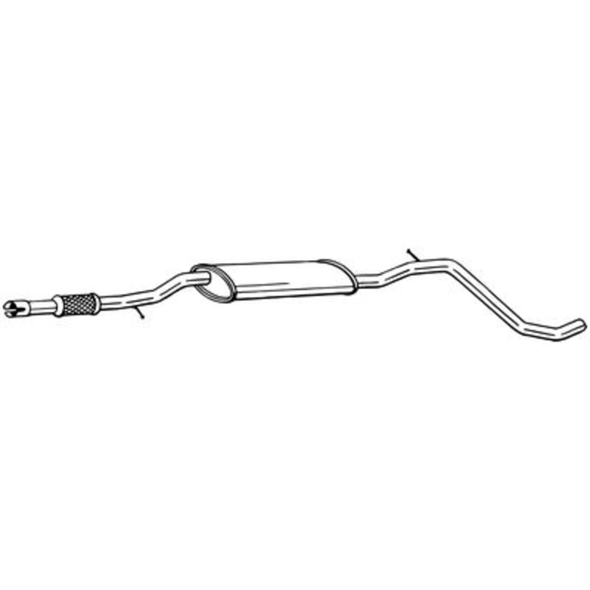 Takaäänenvaimentaja BOSAL 288-251