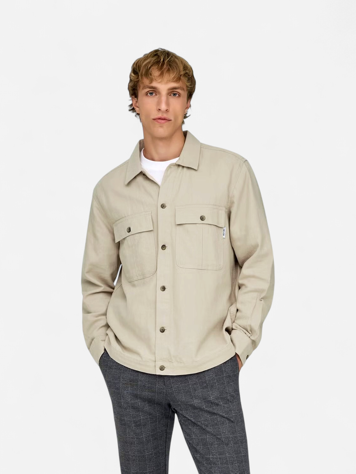 Only & Sons Paita 'KENNET' harmaa