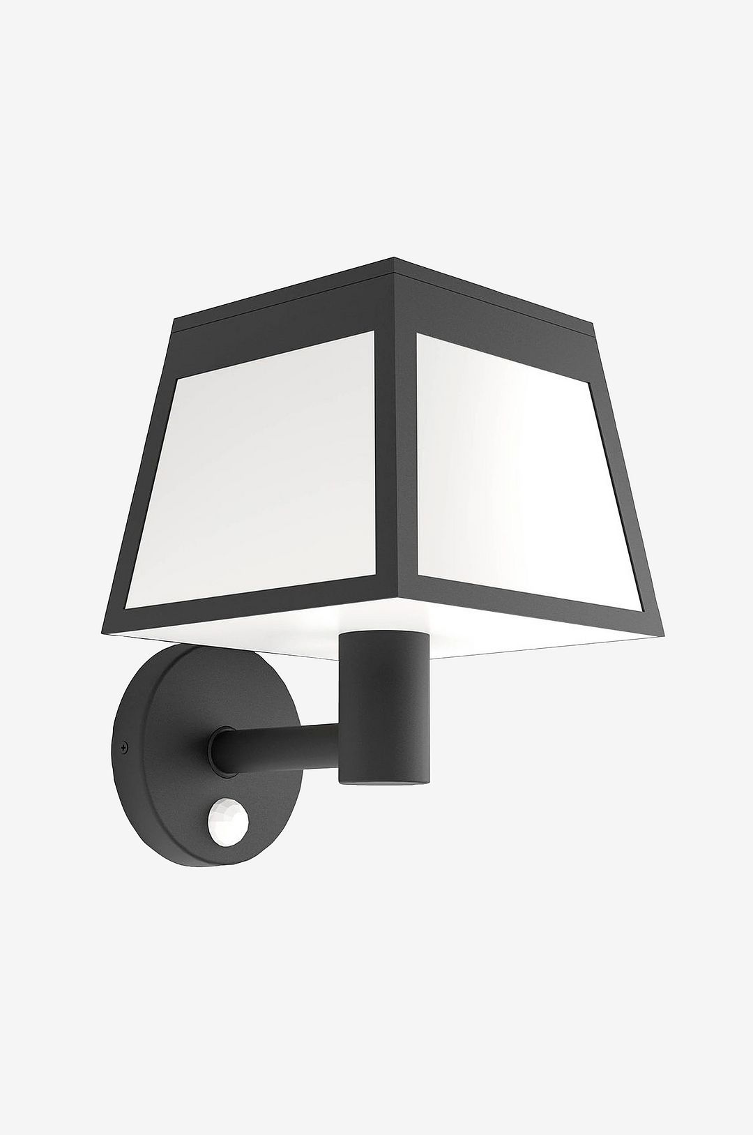 EGLO Altilia Solar Wall with Sensor Black/White