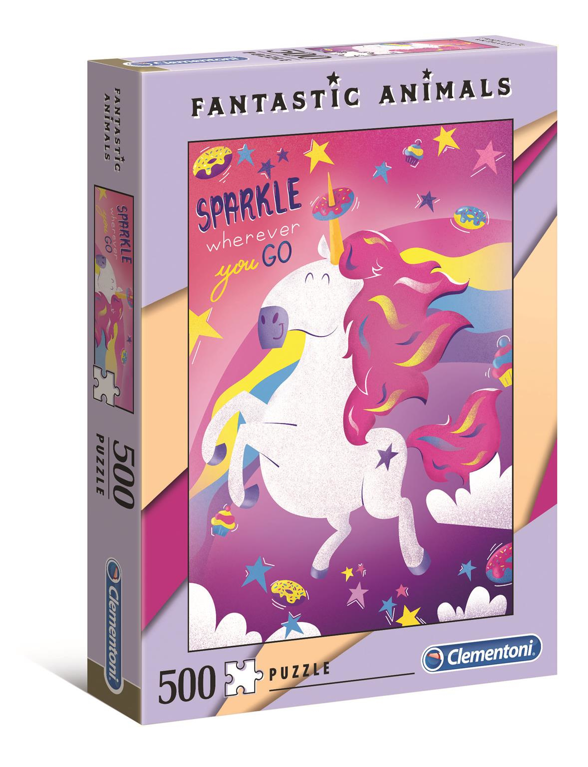 Clementoni Fantastiset yksisarviset 500 kpl